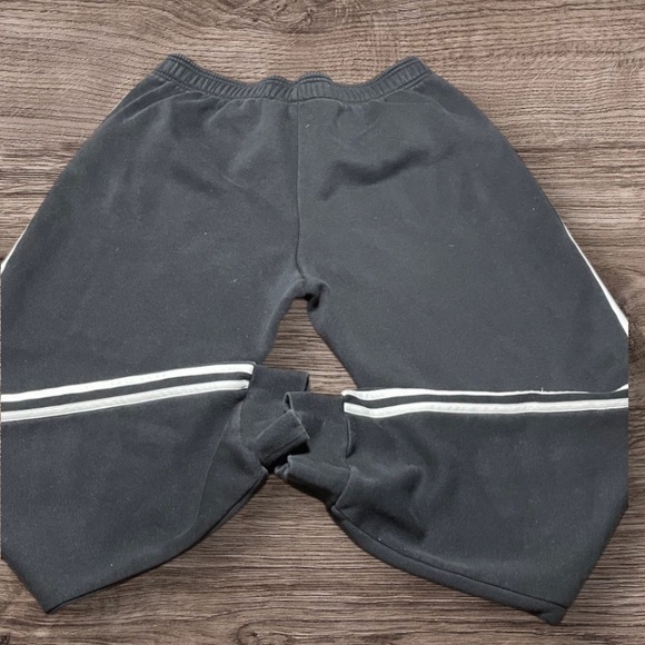 Adidas Black Sweatpants with White Stripes Size XL - Picture 5 of 6